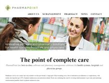 Tablet Screenshot of pharmapointrx.com